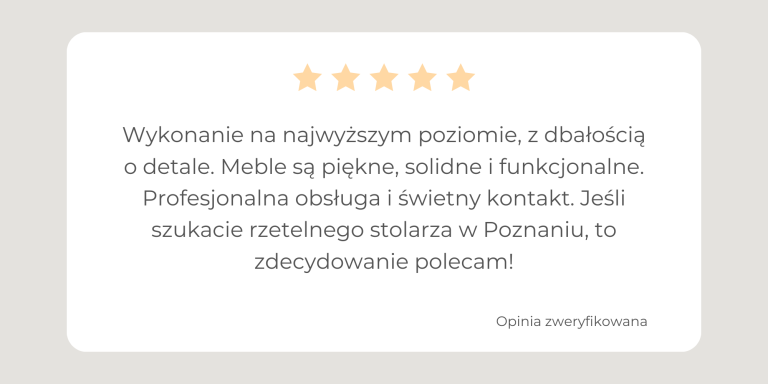 bardzo dobra opinia